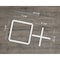 Ekena Millwork Extra Small Burnett Decorative Fretwork Wall Panels in Architectural PVC, 13 7/8"W x 7 3/8"H x 3/8"T WALP08X08BUR - alternate 4